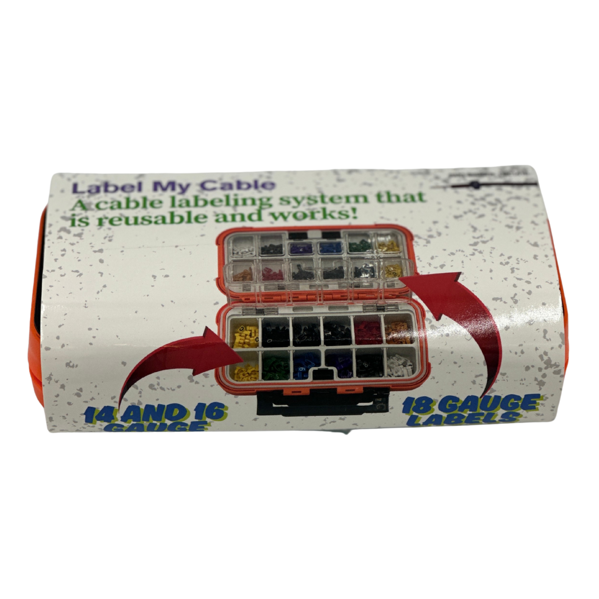 "Label My Cable" irrigation controller labeling system that is reusable