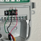 "Label My Cable" irrigation controller labeling system that is reusable